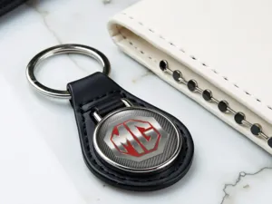MG Catena Chiavi In Pelle Durevole Minimo Lusso Puro